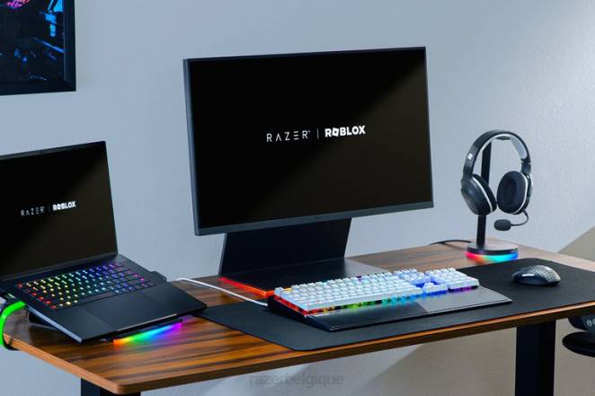 Razer clavier blanc blackwidow v3 - interrupteur vert - nous - édition roblox F8BX59