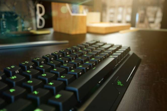 Razer clavier noir blackwidow v3 mini hyperspeed - interrupteur jaune - nous F8BX63