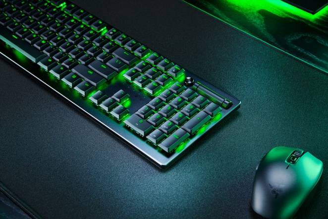 Razer clavier noir deathstalker v2 pro - commutateur optique linéaire - nous F8BX65