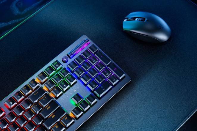 Razer clavier noir deathstalker v2 pro - commutateur optique linéaire - nous F8BX65