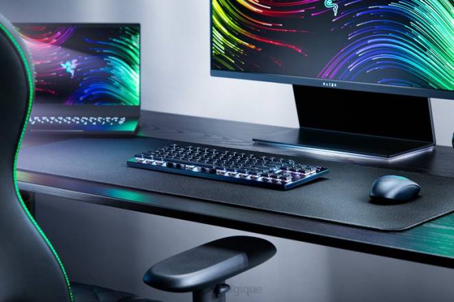 Razer clavier noir deathstalker v2 pro tenkeyless - commutateur optique clicky - nous F8BX66