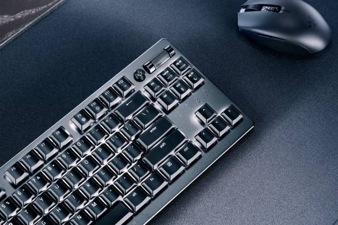 Razer clavier noir deathstalker v2 pro tenkeyless - commutateur optique clicky - nous F8BX66