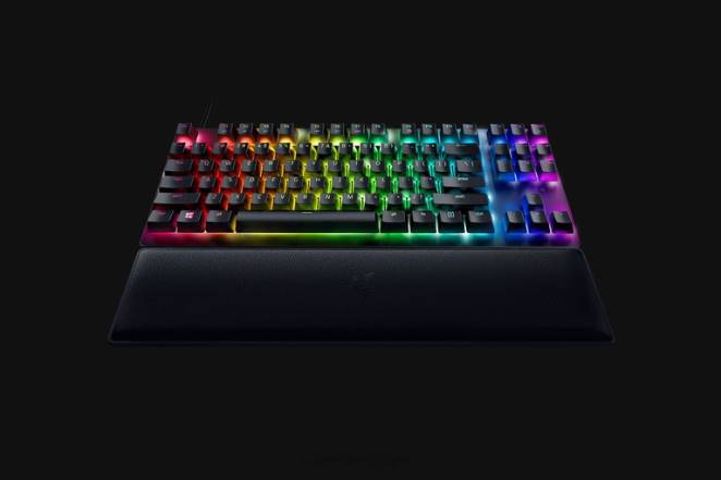 Razer clavier noir huntsman v2 tenkeyless - commutateur optique clicky - nous F8BX71