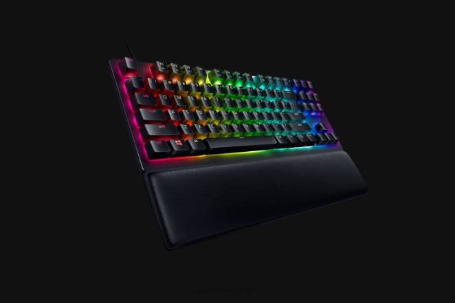 Razer clavier noir huntsman v2 tenkeyless - commutateur optique clicky - nous F8BX71