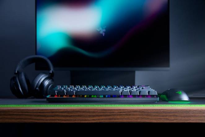 Razer clavier une couleur Huntsman mini analogique - nous F8BX73