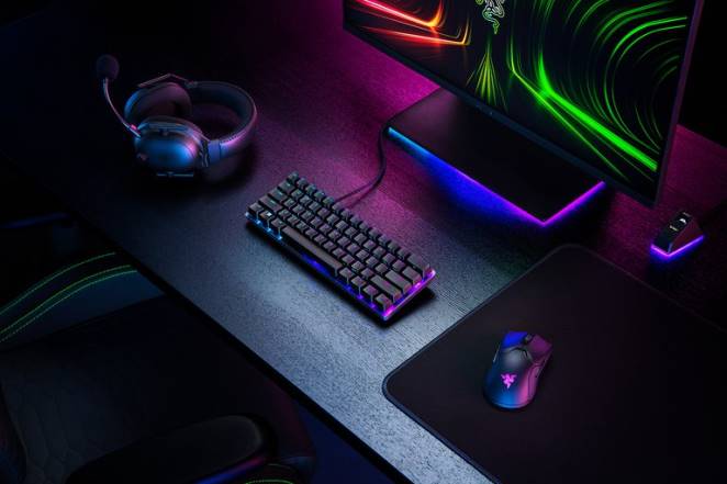 Razer clavier une couleur Huntsman mini analogique - nous F8BX73