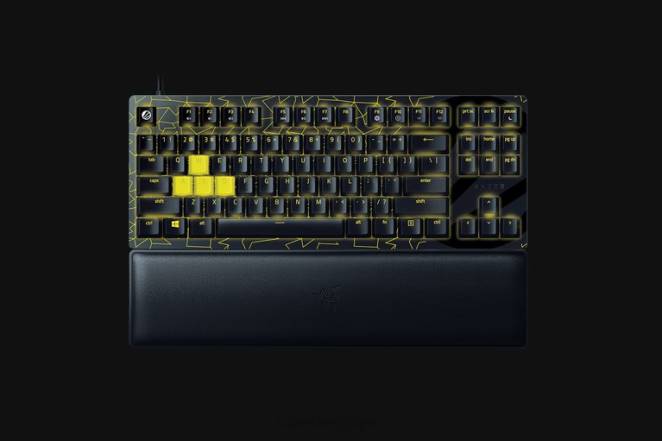Razer clavier une couleur huntsman v2 tenkeyless - commutateur optique linéaire - us - édition esl F8BX72