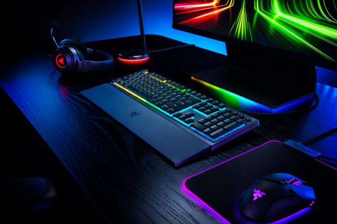Razer clavier une couleur ornata v3 - nous F8BX75