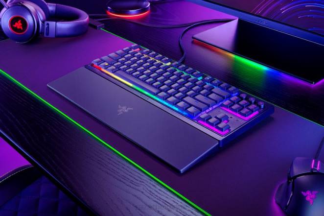 Razer clavier une couleur ornata v3 sans clé - nous F8BX76