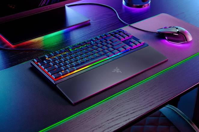 Razer clavier une couleur ornata v3 sans clé - nous F8BX76