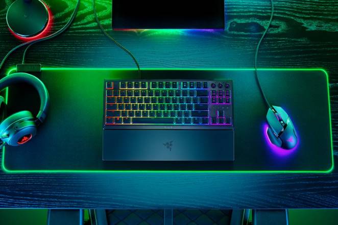 Razer clavier une couleur ornata v3 sans clé - nous F8BX76