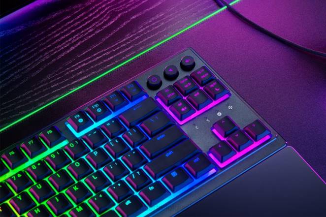 Razer clavier une couleur ornata v3 sans clé - nous F8BX76