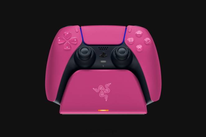 Razer console rose support de charge rapide pour ps5 F8BX173