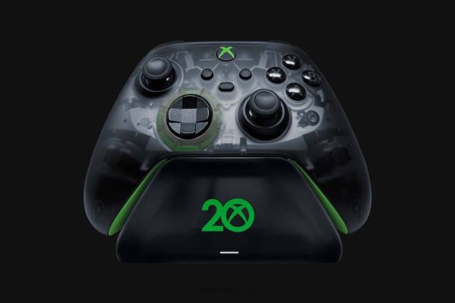 Razer console une couleur support de charge rapide universel pour Xbox - édition limitée Xbox 20e anniversaire F8BX166