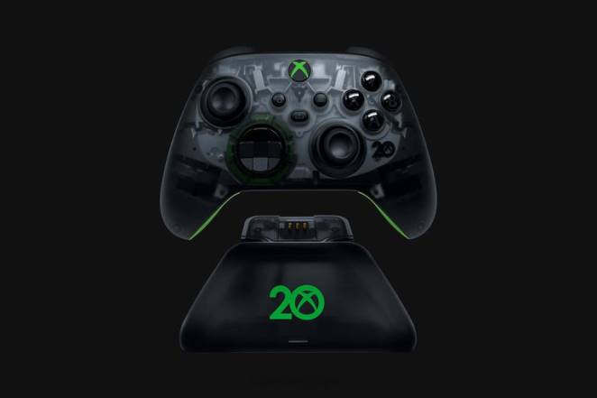 Razer console une couleur support de charge rapide universel pour Xbox - édition limitée Xbox 20e anniversaire F8BX166