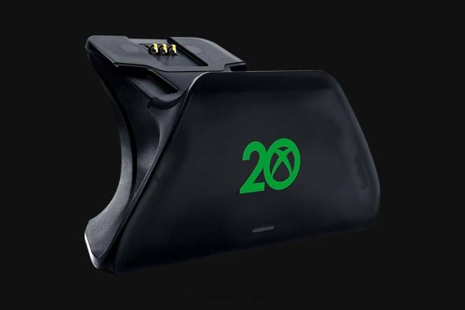 Razer console une couleur support de charge rapide universel pour Xbox - édition limitée Xbox 20e anniversaire F8BX166