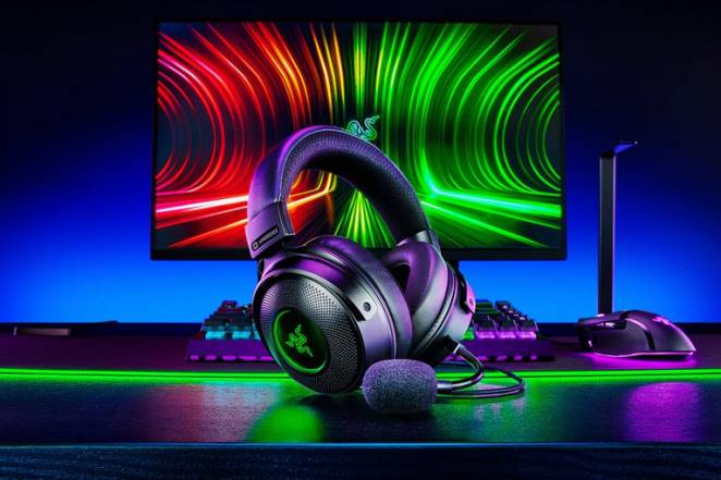 Razer audio de jeu une couleur Kraken v3 hypersens F8BX95