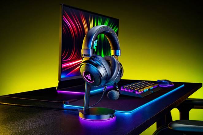 Razer audio de jeu une couleur Kraken v3 hypersens F8BX95