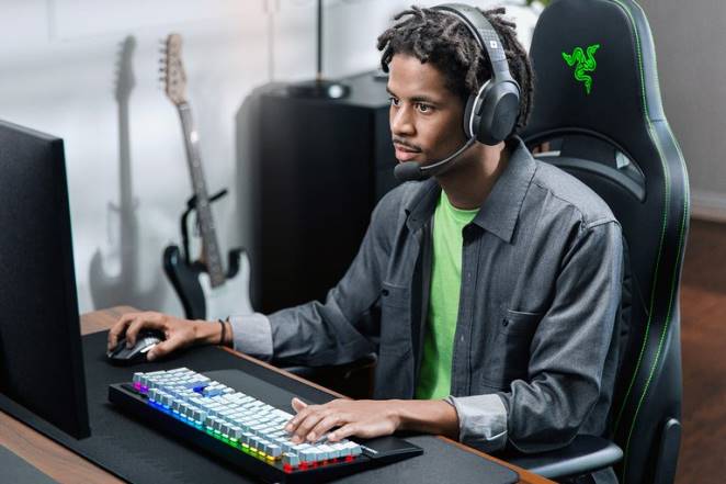 Razer audio de jeu une couleur barracuda - édition roblox F8BX93