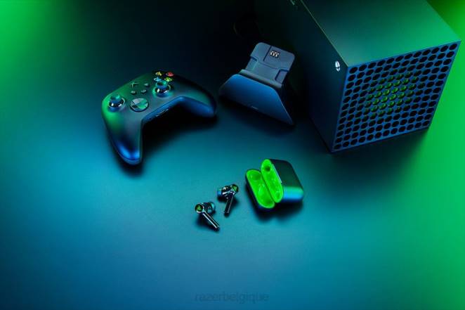 Razer console une couleur Hammerhead Hyperspeed - sous licence Xbox F8BX150