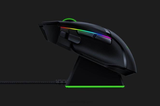 Razer souris une couleur basilic ultime avec station de chargement F8BX35