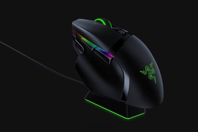 Razer souris une couleur basilic ultime avec station de chargement F8BX35
