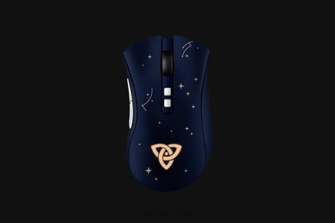 Razer souris une couleur deathadder v2 pro - édition impact genshin F8BX40