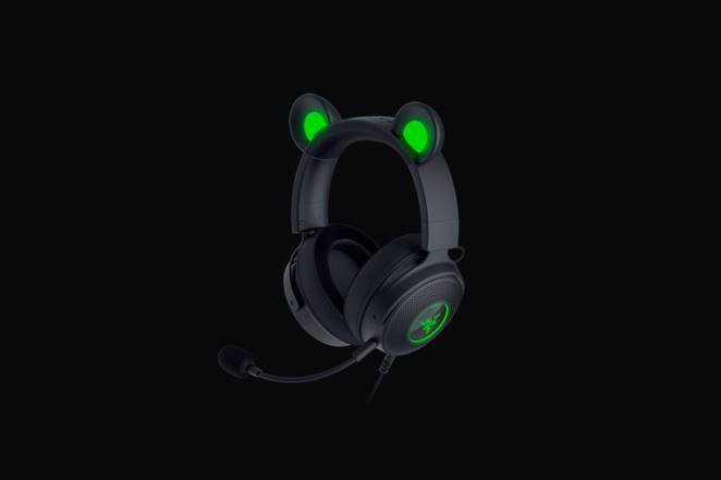 Razer création de contenu noir Kraken Kitty V2 Pro F8BX103