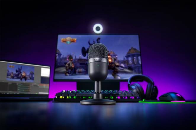 Razer création de contenu noir seiren mini F8BX110
