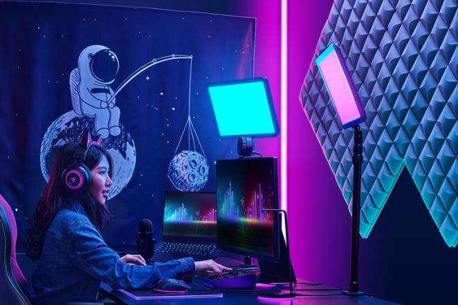 Razer création de contenu une couleur chrominance de la lumière des touches F8BX120