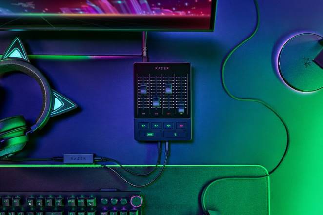 Razer création de contenu une couleur mélangeur audio F8BX117