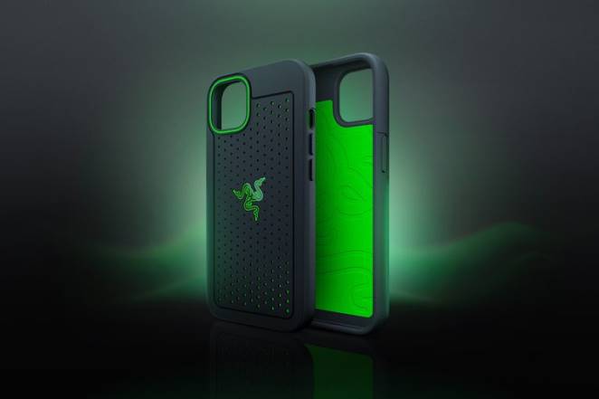 Razer mobile une couleur arctech pro pour iphone 13 F8BX189