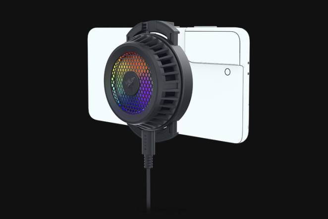 Razer mobile une couleur refroidisseur de téléphone chroma - pince universelle F8BX187
