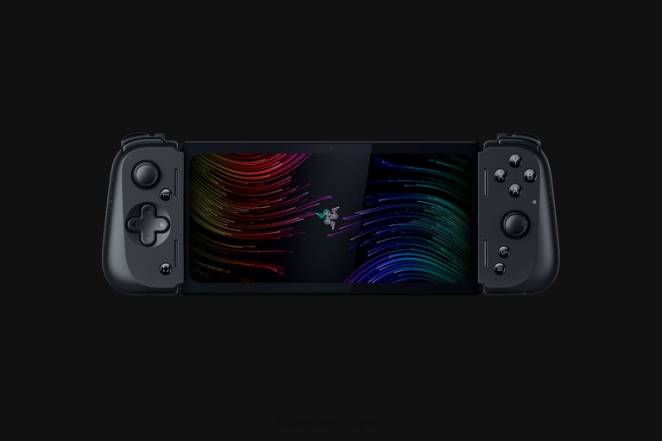 Razer mobile une couleur tablette de jeu Edge et contrôleur Kishi V2 Pro F8BX180