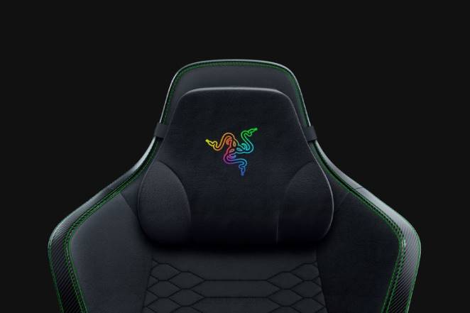 Razer chaise de jeu une couleur chroma du coussin de tête F8BX144