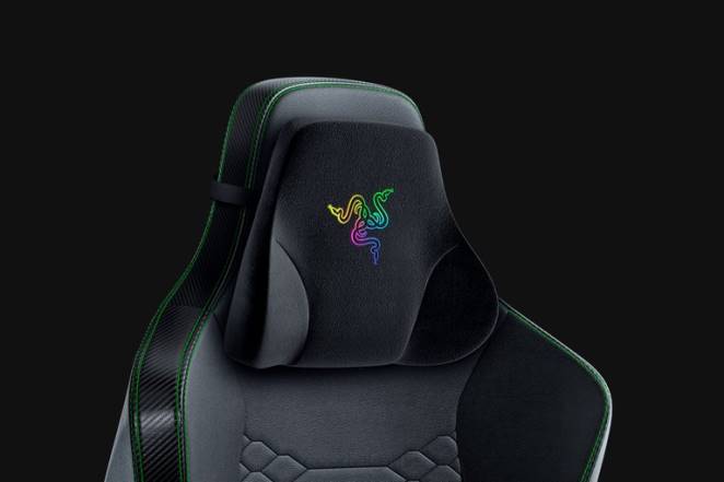 Razer chaise de jeu une couleur chroma du coussin de tête F8BX144