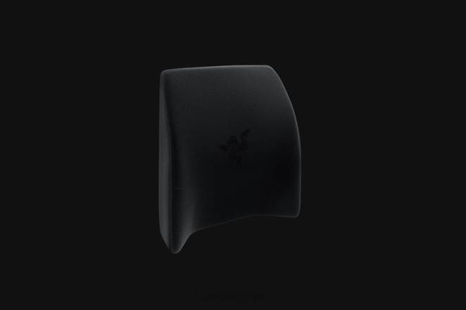 Razer chaise de jeu une couleur coussin lombaire F8BX146
