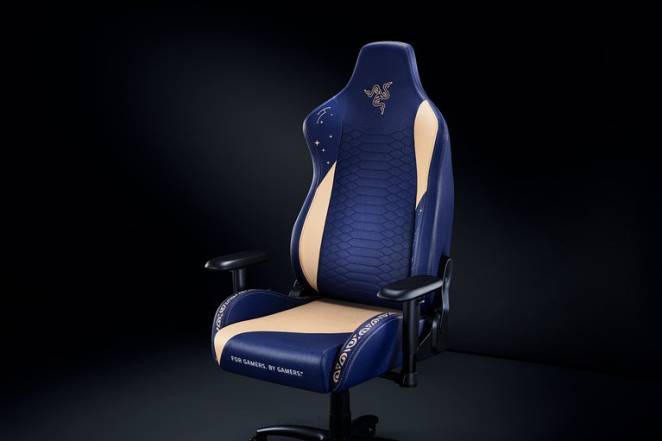 Razer chaise de jeu une couleur iskur - édition impact genshin F8BX127