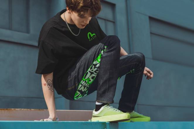 Razer vêtements une couleur evisu daicock imprimé avec broderie jean coupe carotte #2017 F8BX192